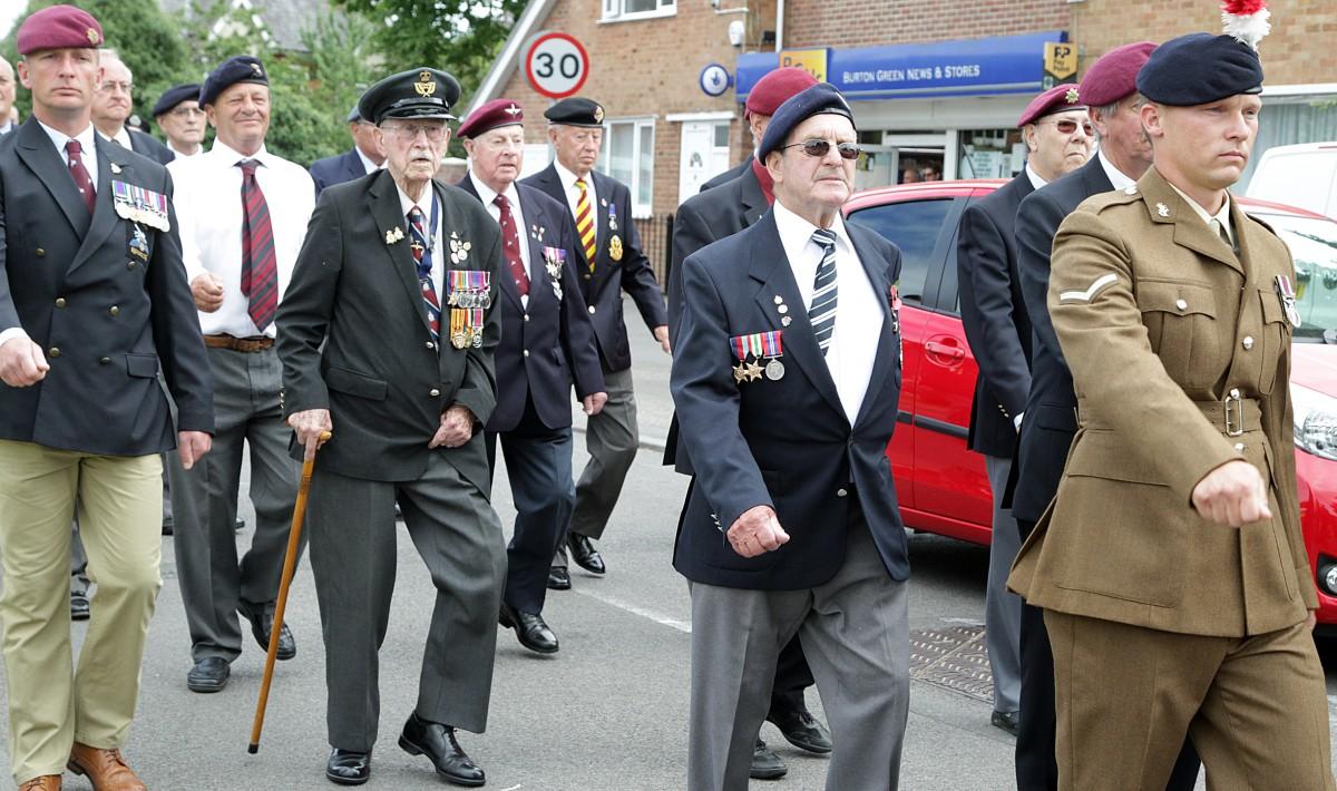 Burton Armed Forces and Veterans Day 2014