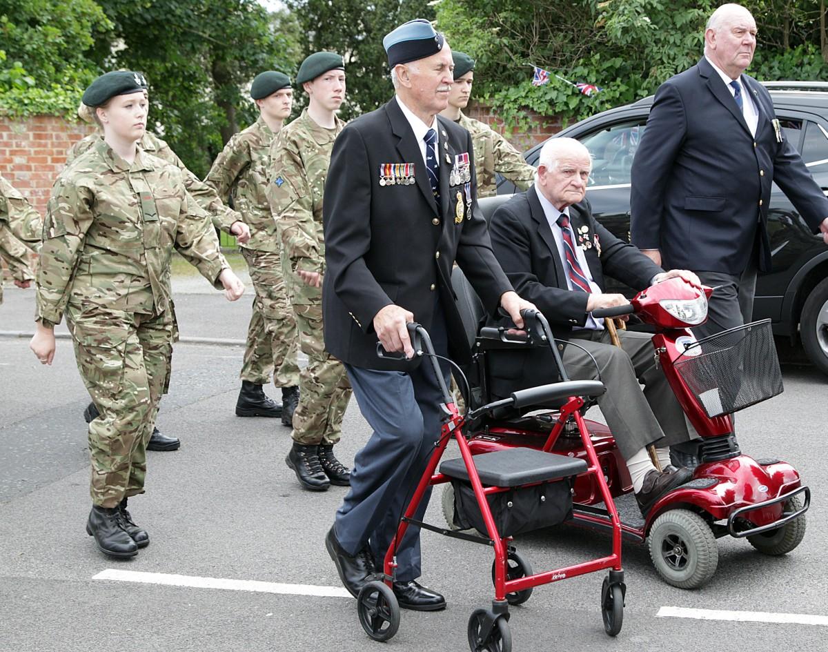 Burton Armed Forces and Veterans Day 2014