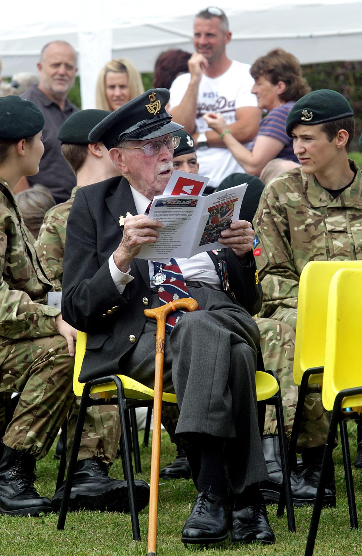 Burton Armed Forces and Veterans Day 2014