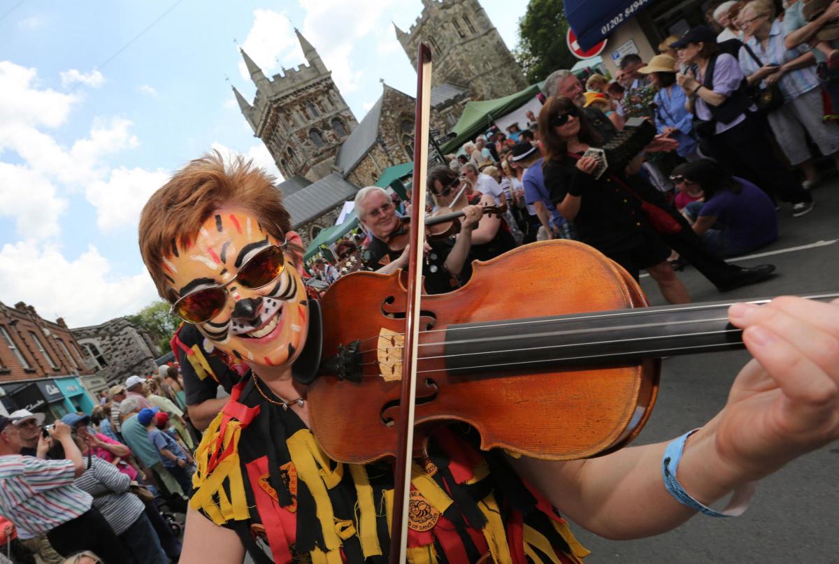 Wimborne Folk Festival 2014