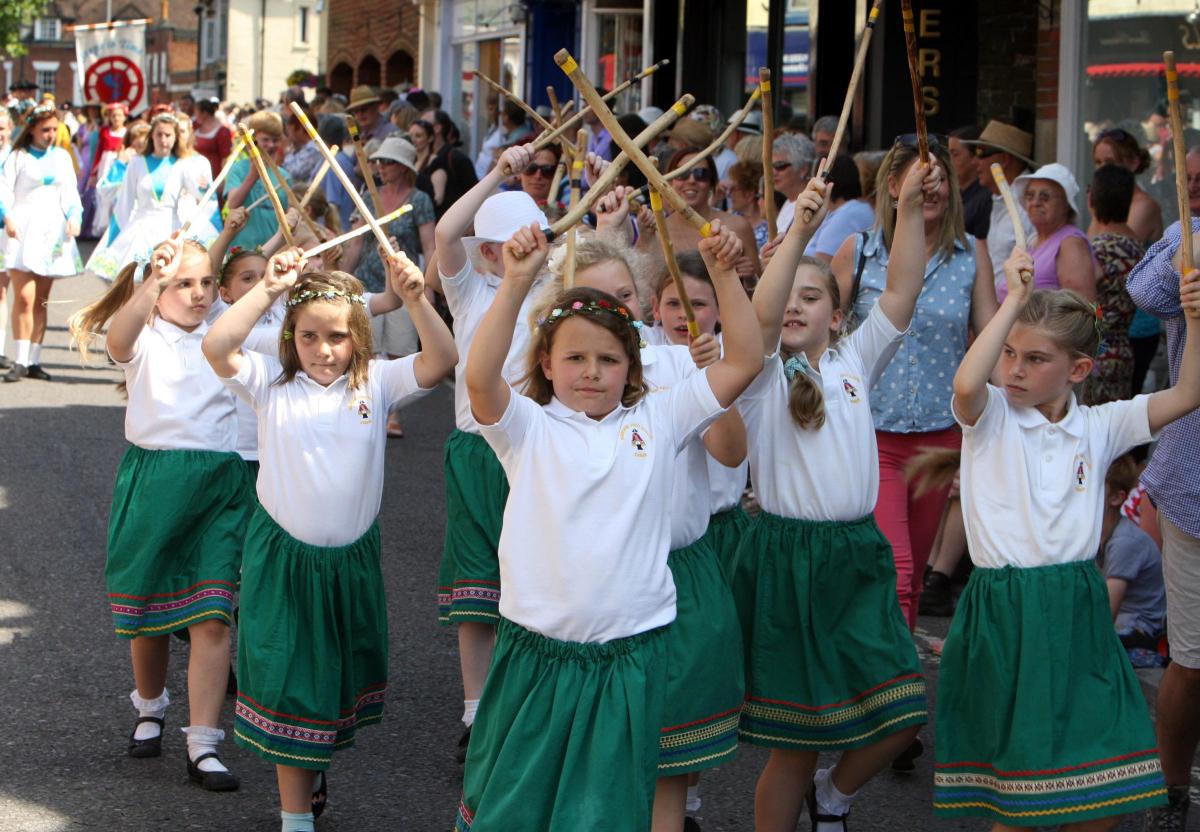 Wimborne Folk Festival 2014