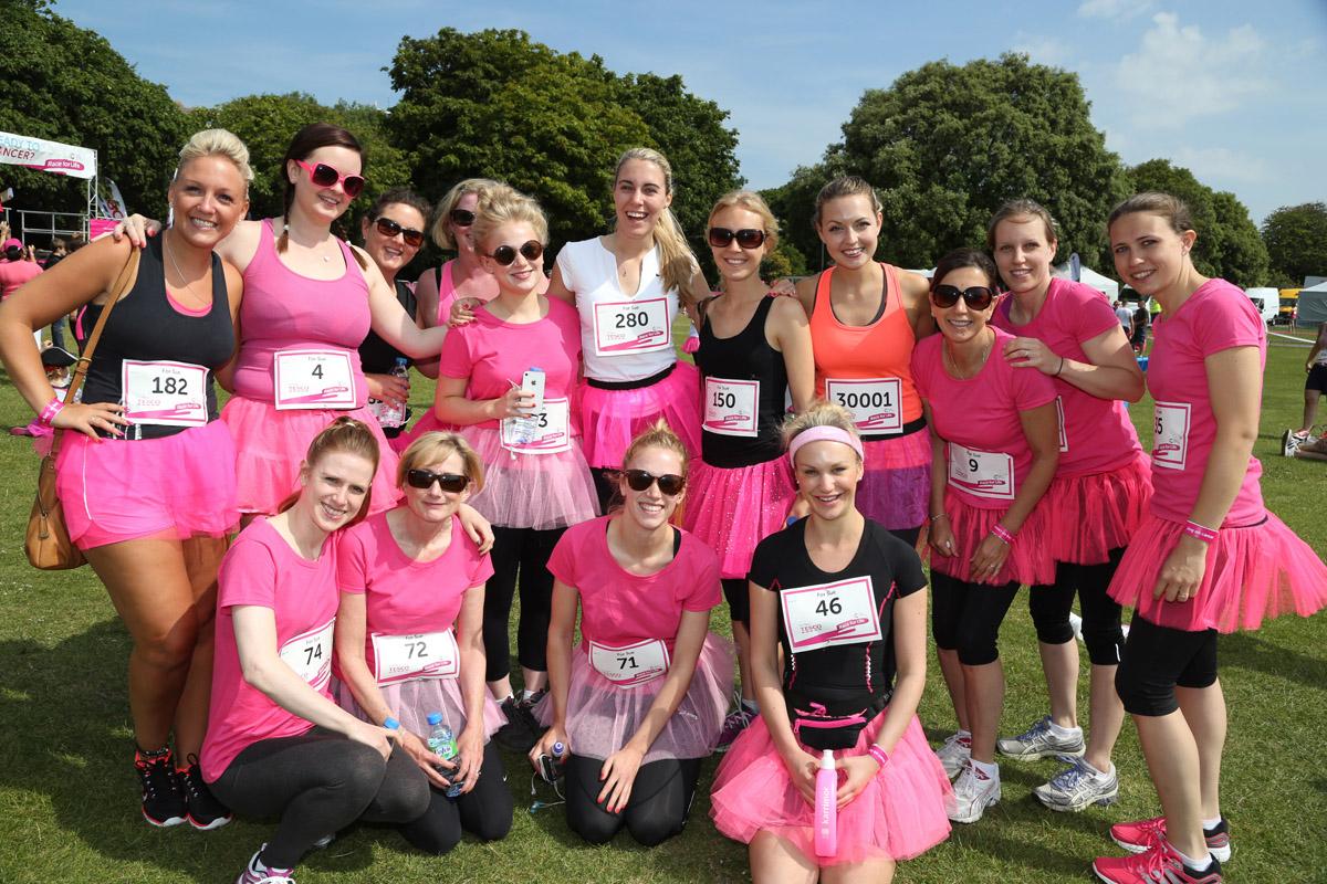 Pictures of the 5k AM and PM races from Poole Park Race For Life 2014