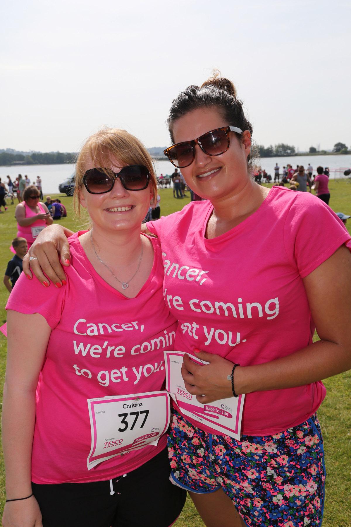 Pictures of the 5k AM and PM races from Poole Park Race For Life 2014