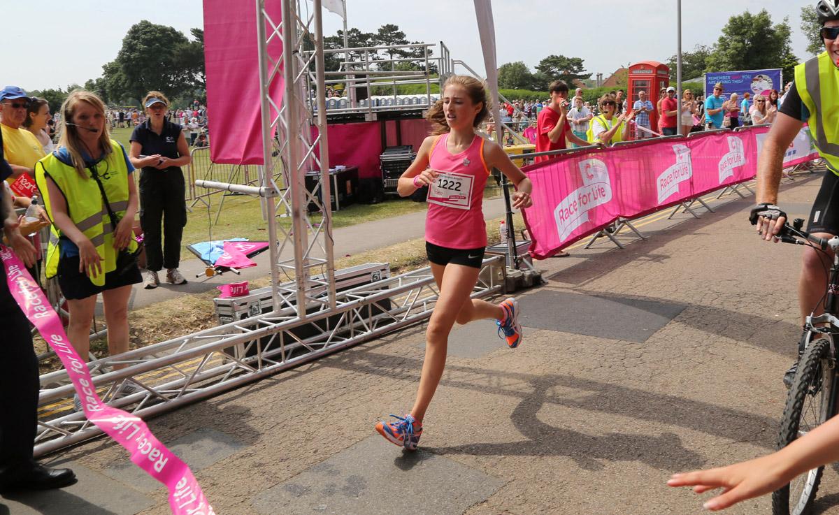 Pictures of the 5k AM and PM races from Poole Park Race For Life 2014