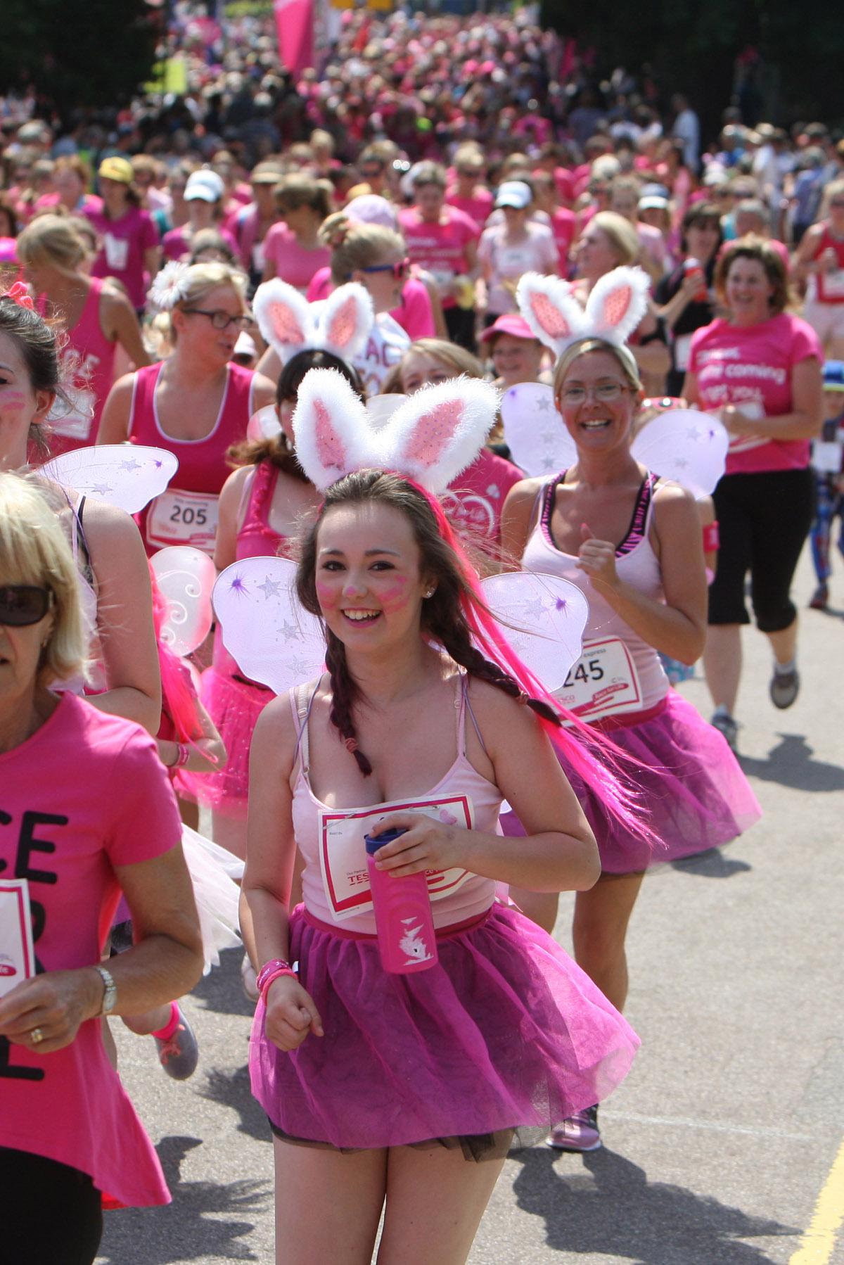 Pictures of the 5k AM and PM races from Poole Park Race For Life 2014