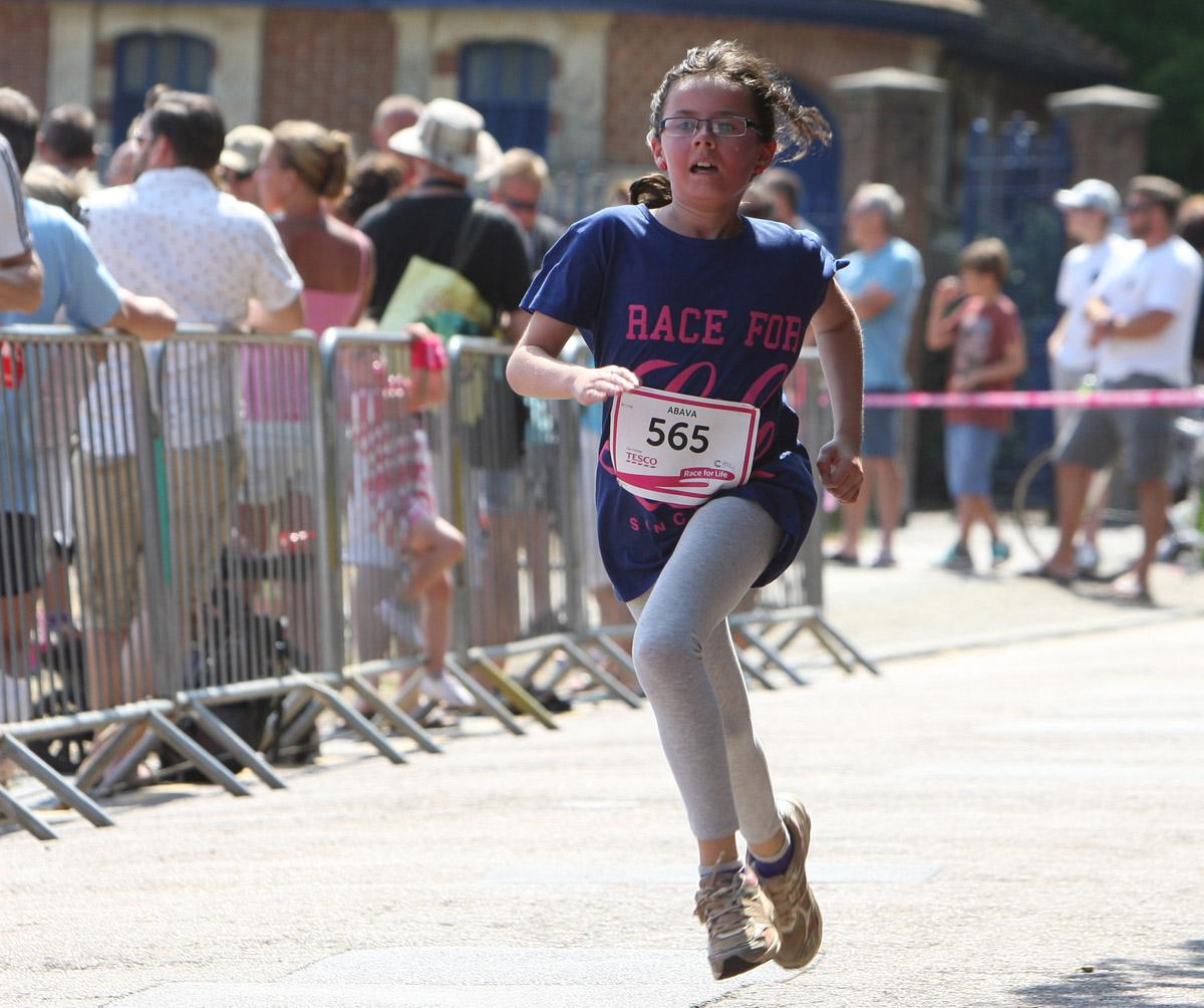 Pictures of the 5k AM and PM races from Poole Park Race For Life 2014