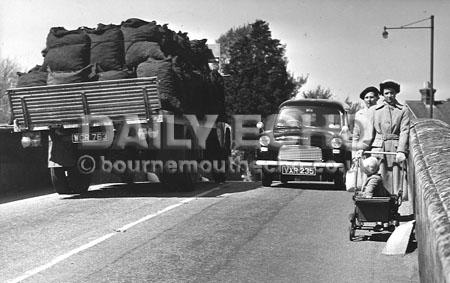 Canford Bridge in 1959
