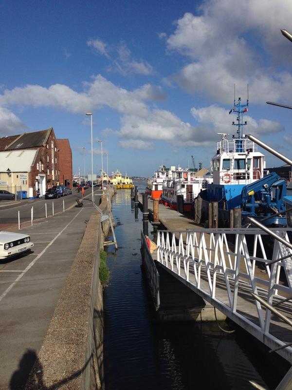 Poole Quay from the Lifeboat station by Carolynne Miller
