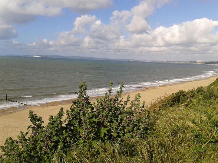 Bournemouth beach by Allan Watt.