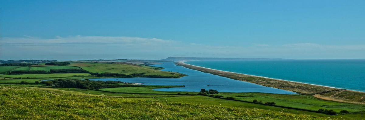 Chesil Beach by Iain Wanless
