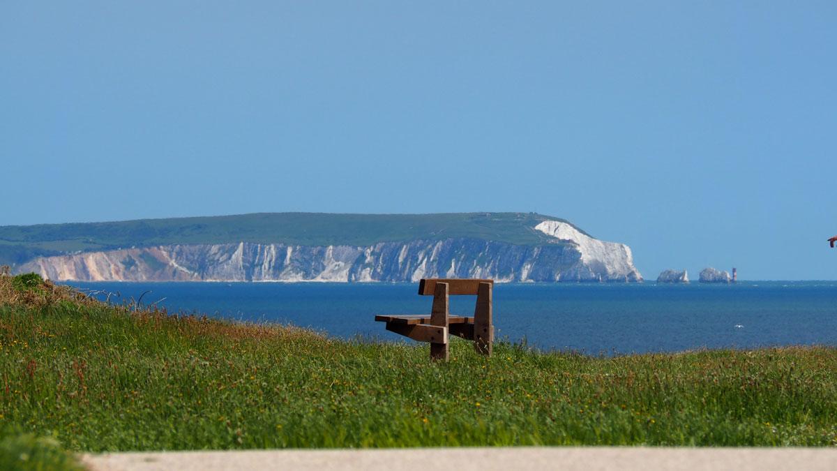 Looking over to the Isle of Wight from Hengistbury Head. Picture by Nigel Blumenthal.
