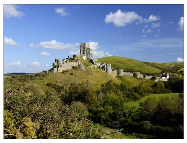 Corfe Castle by Colin Barber
