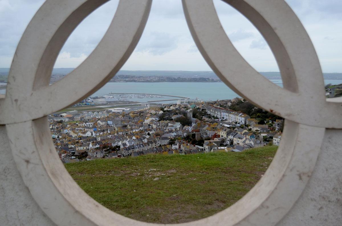 The Olympic rings at Portland by John Hagans
