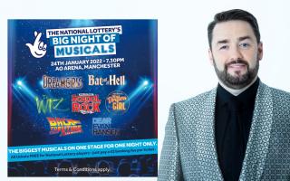 Jason Manford to host West End Musicals show at AO Arena Manchester (Camelot)