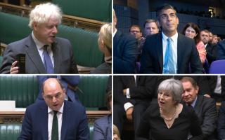 Rishi Sunak, Boris Johnson, Theresa May and Ben Wallace are all among the bookies favourites for next Prime Minister