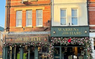 The Hutch next to Warren and the Hare, Westbourne