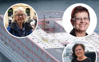 Lynne Hubbard, Cllr Sandy West and Cllr Carralyn Parkes share their opinions on the barge closure