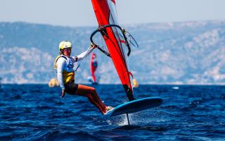 Emma Wilson will be going for gold in the women's windsurfing final at the 2024 Paris Olympics