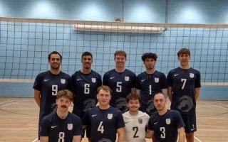 File picture: Wessex men's volleyball team