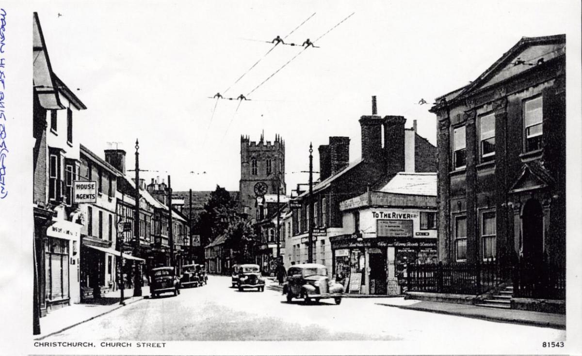 Church Street, Christchurch, in the late 1930s. Picture submitted by Martin Huse.