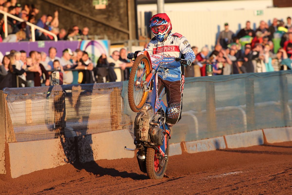 Poole Pirates v Swindon Robins on July 29, 2015. Pictures by Richard Crease. 