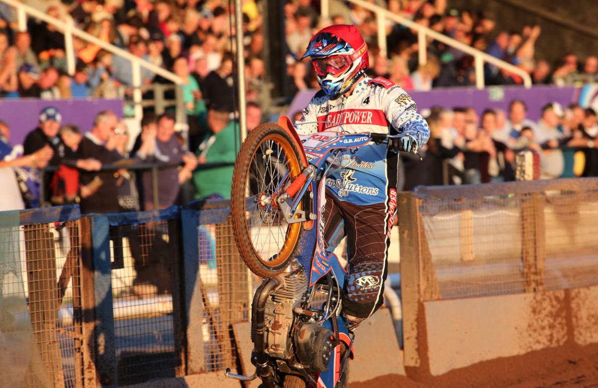 Poole Pirates v Swindon Robins on July 29, 2015. Pictures by Richard Crease. 