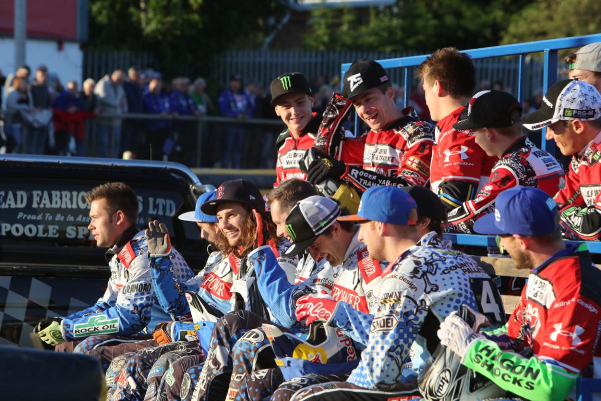 Poole Pirates v Swindon Robins on July 29, 2015. Pictures by Richard Crease. 