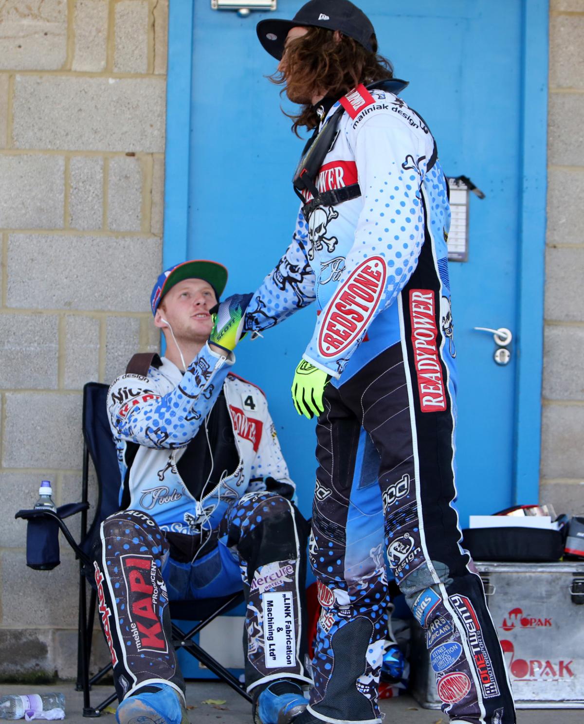 Poole Pirates v Swindon Robins on July 29, 2015. Pictures by Richard Crease. 