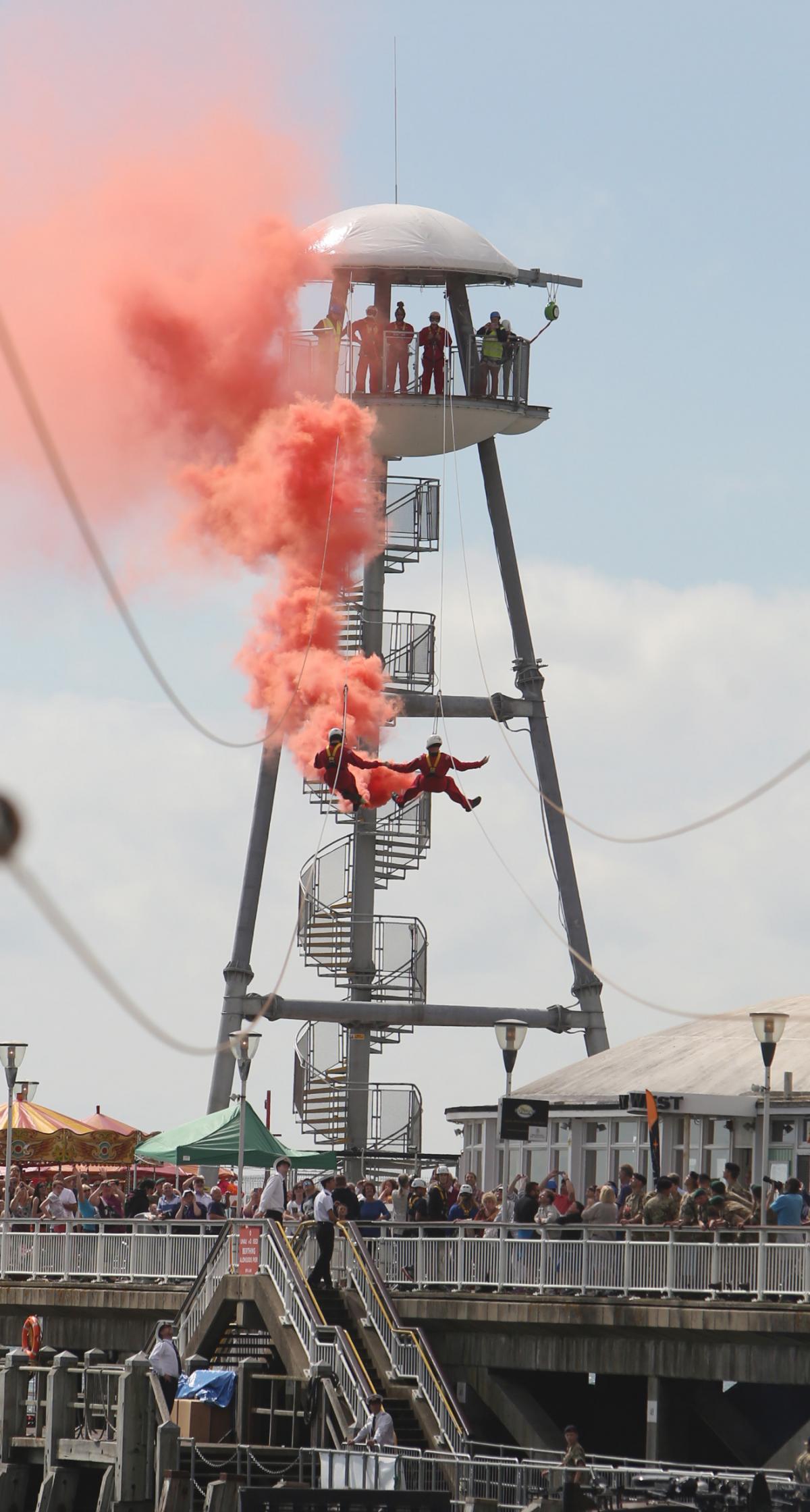 All the action from Friday at the Bournemouth Air Festival 2015. Pictures: Richard Crease