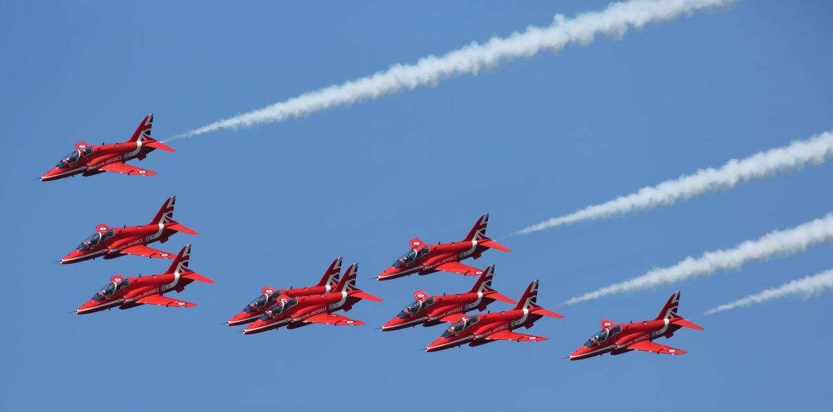 All the action from Friday at the Bournemouth Air Festival 2015. Pictures: Richard Crease