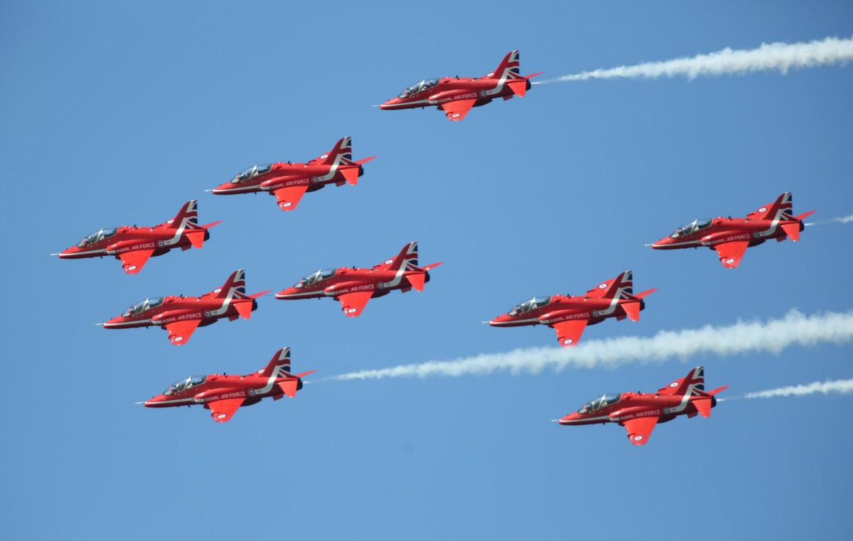 All the action from Friday at the Bournemouth Air Festival 2015. Pictures: Richard Crease