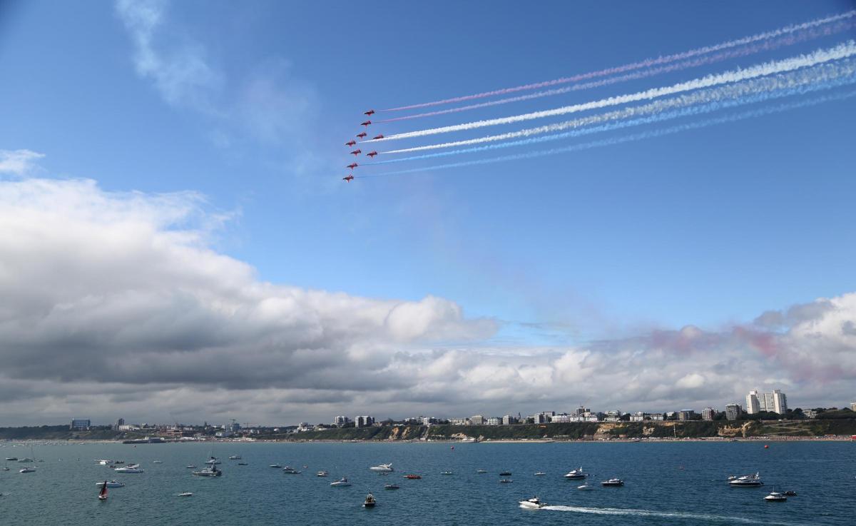 All the action from Friday at the Bournemouth Air Festival 2015. Pictures: Richard Crease