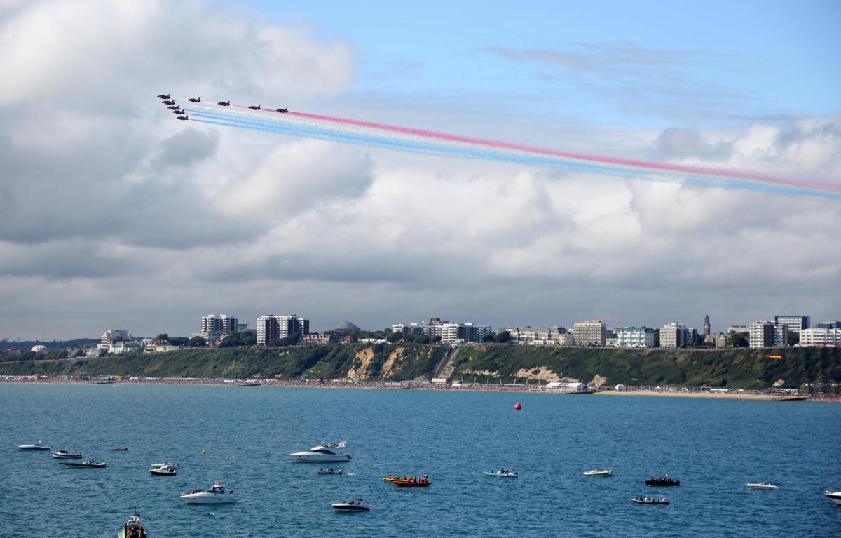 All the action from Friday at the Bournemouth Air Festival 2015. Pictures: Richard Crease