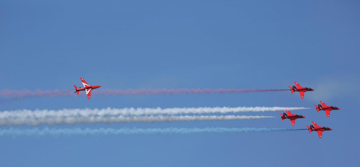 All the action from Friday at the Bournemouth Air Festival 2015. Pictures: Richard Crease