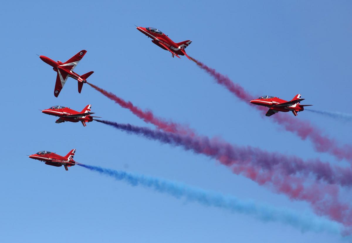 All the action from Friday at the Bournemouth Air Festival 2015. Pictures: Richard Crease