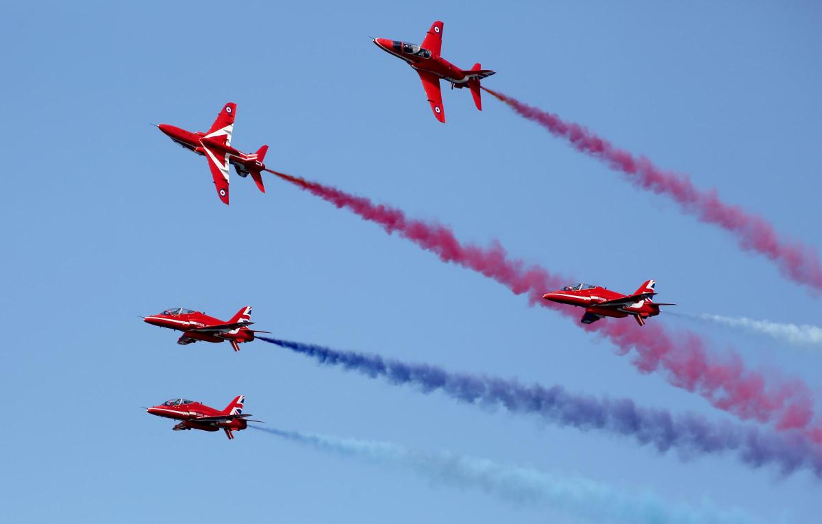 All the action from Friday at the Bournemouth Air Festival 2015. Pictures: Richard Crease