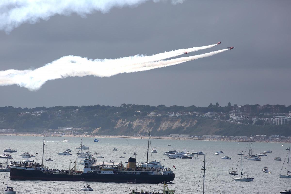 All the action from Friday at the Bournemouth Air Festival 2015. Pictures: Richard Crease