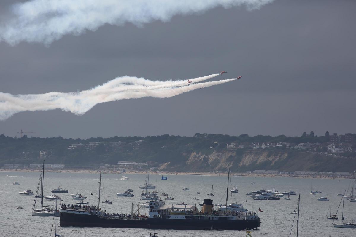 All the action from Friday at the Bournemouth Air Festival 2015. Pictures: Richard Crease