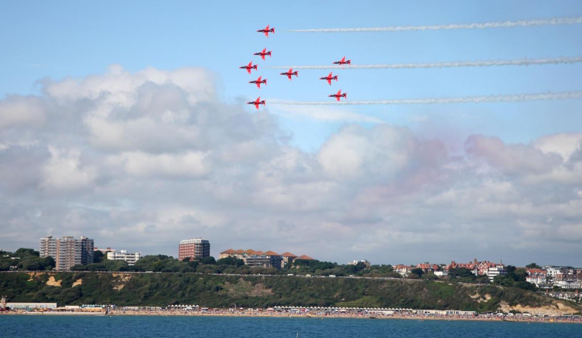 All the action from Friday at the Bournemouth Air Festival 2015. Pictures: Richard Crease