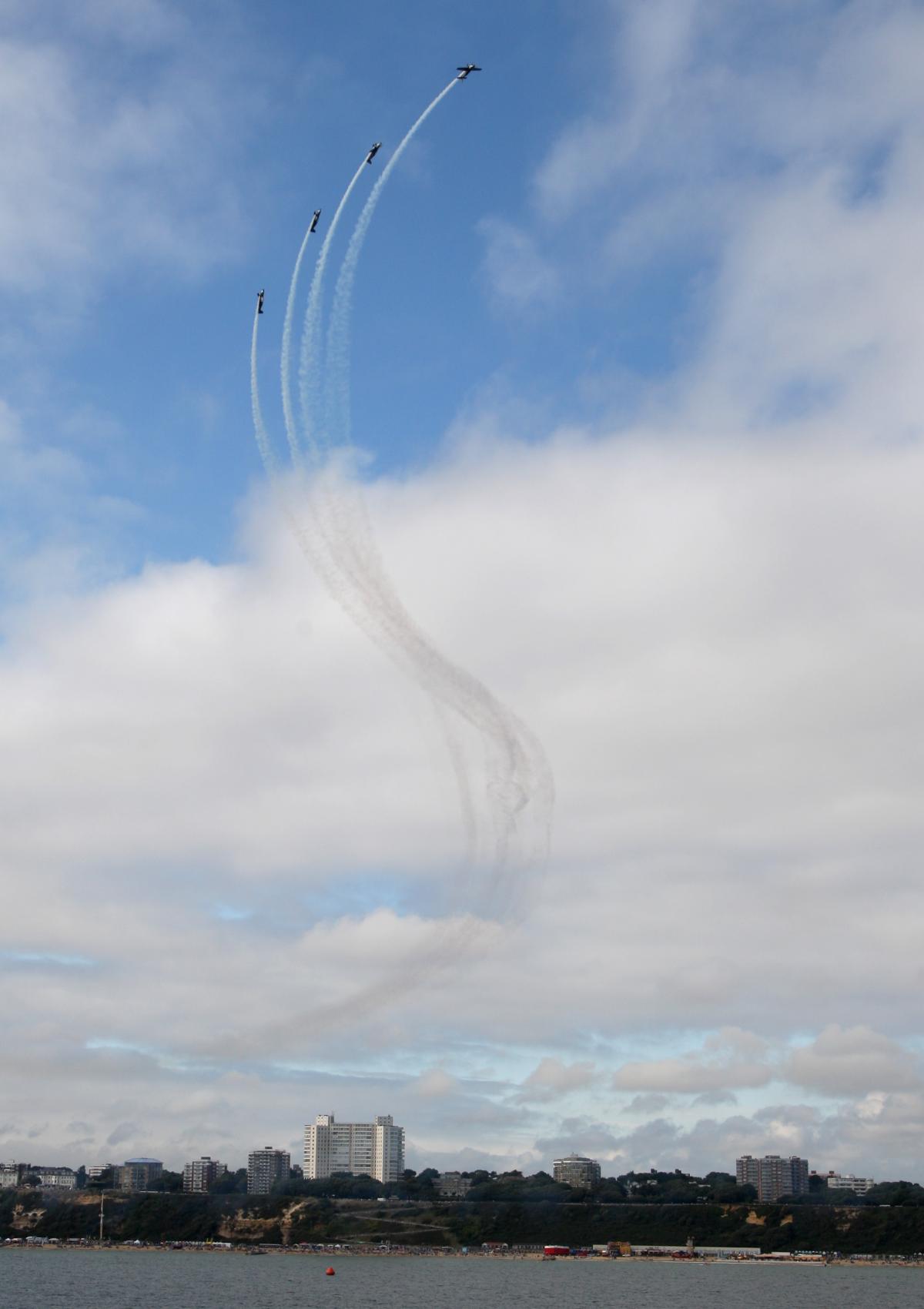 All the action from Friday at the Bournemouth Air Festival 2015. Pictures: Richard Crease