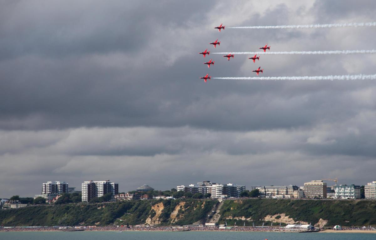 All the action from Friday at the Bournemouth Air Festival 2015. Pictures: Richard Crease