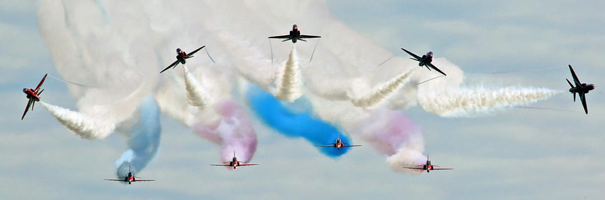 All the action from Friday at the Bournemouth Air Festival 2015. Pictures: Sally Adams