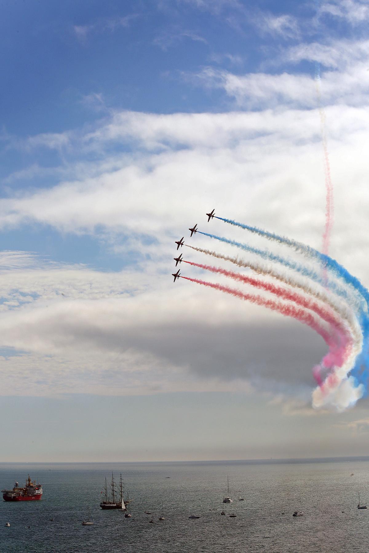 All the action from Friday at the Bournemouth Air Festival 2015. Pictures: Sally Adams