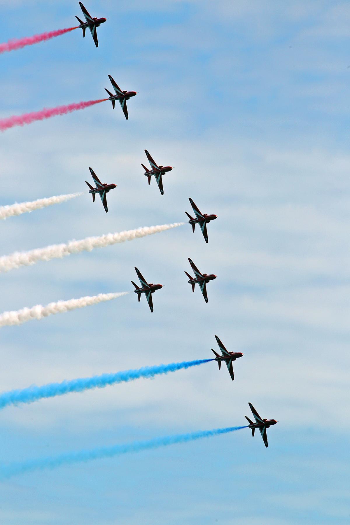 All the action from Friday at the Bournemouth Air Festival 2015. Pictures: Sally Adams