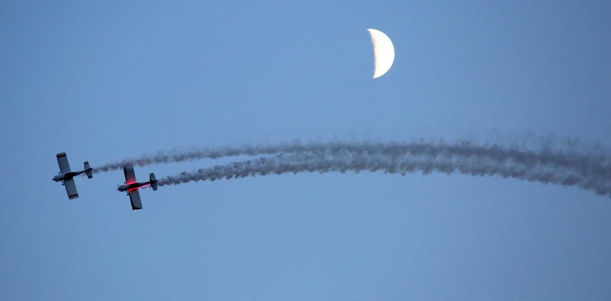 Dusk display pictures from day two of the Bournemouth Air Festival by Richard Crease