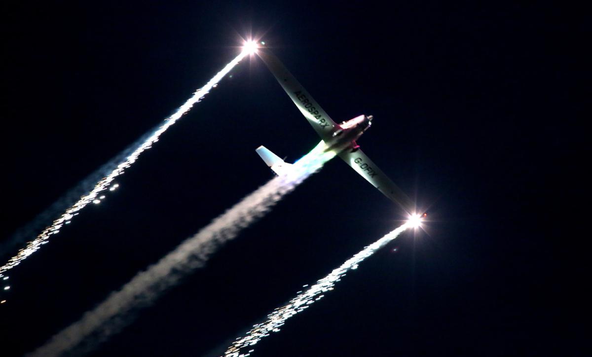 Dusk display pictures from day two of the Bournemouth Air Festival by Richard Crease