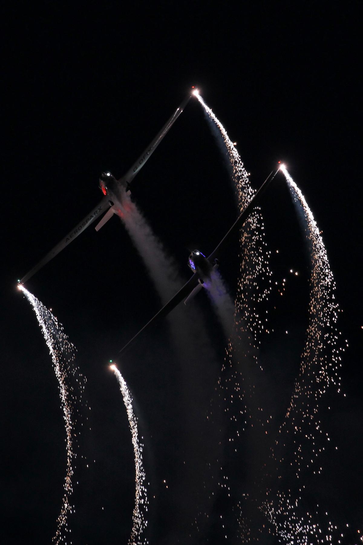 Dusk display pictures from day two of the Bournemouth Air Festival by Rob Fleming. 