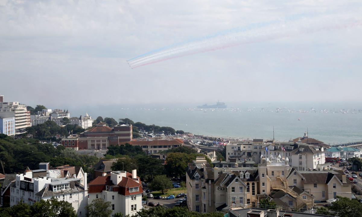 Day three at the Bournemouth Air Festival 2015. Pictures by Corin Messer, from the new Hilton hotel. The Sky Bar takes off in December 2015.
