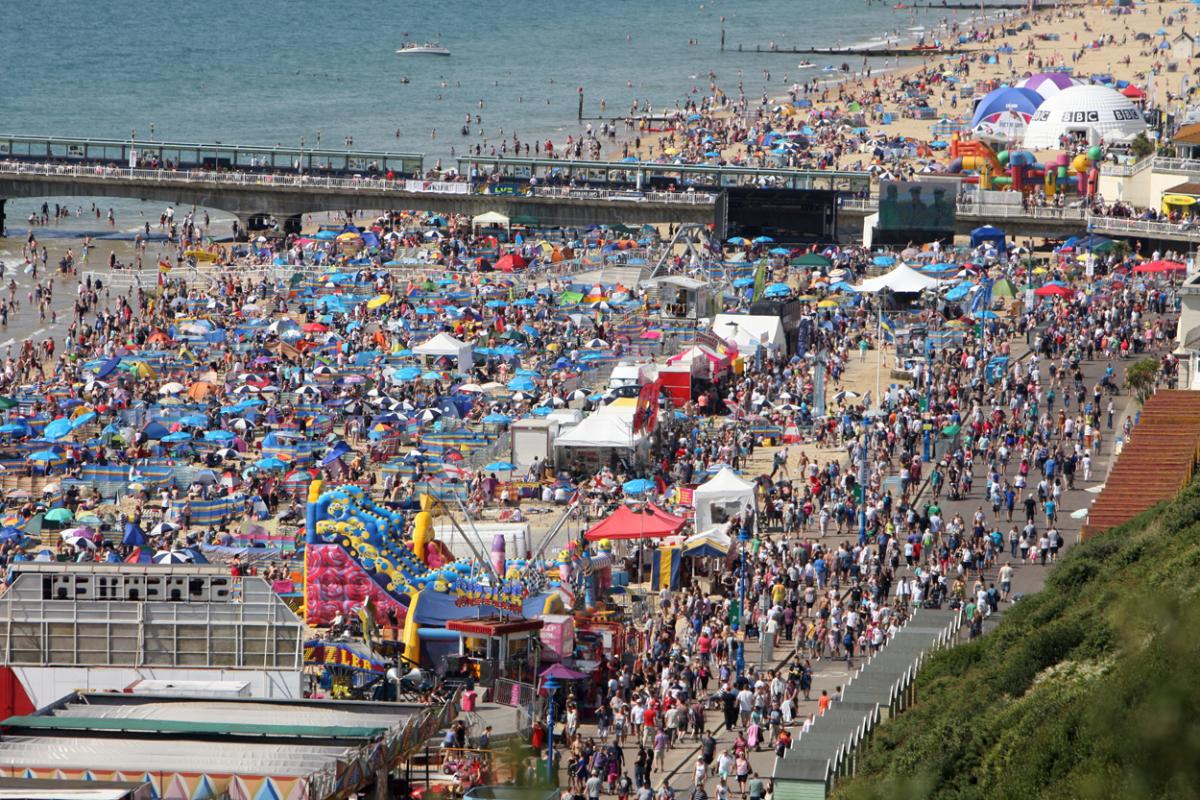 Day three at the Bournemouth Air Festival 2015. Pictures by Richard Crease, from the roof of the Cumberland Hotel.