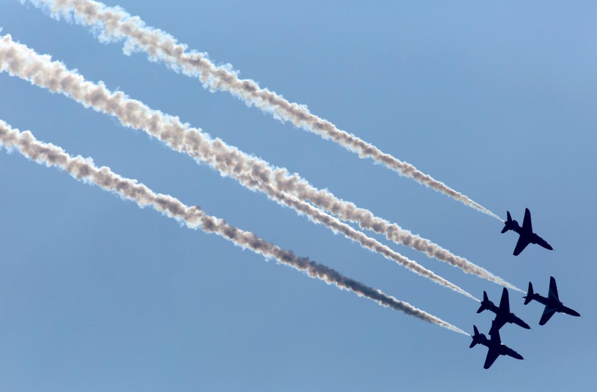 Day three at the Bournemouth Air Festival 2015. Pictures by Richard Crease, from the roof of the Cumberland Hotel.